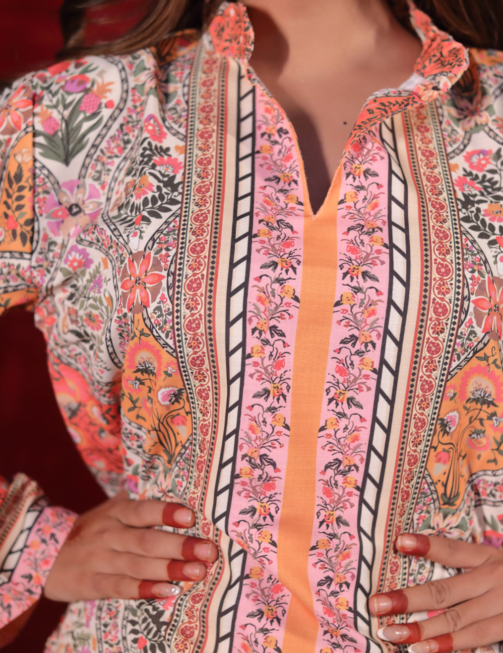 FLORAL PRINTED CO-ORD SET