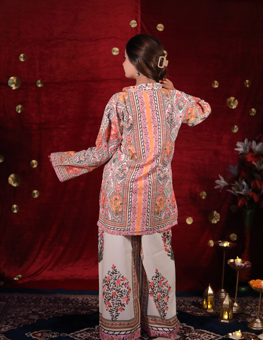 FLORAL PRINTED CO-ORD SET