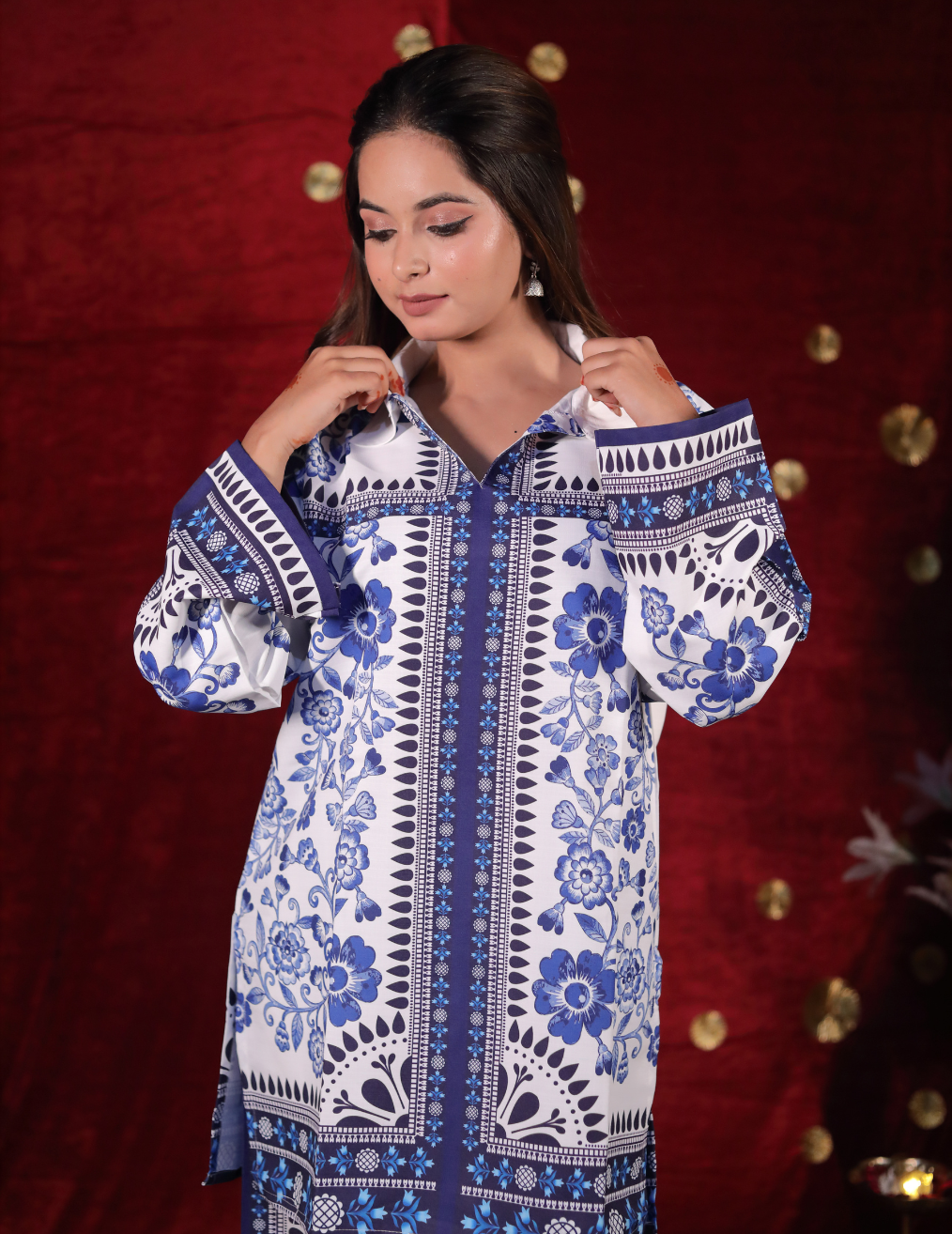 FLORAL PRINTED CO-ORD SET